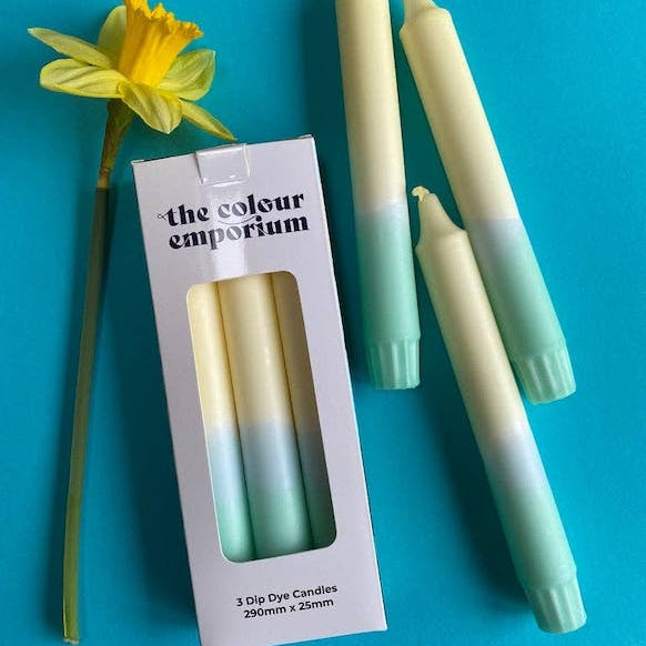 Colour Emporium Set of Candles - variety of colours to choose from