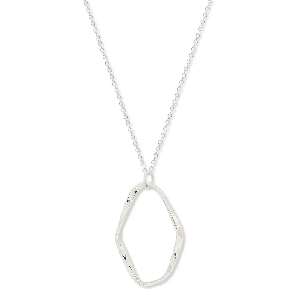 Silver Farah Necklace by Weathered Penny