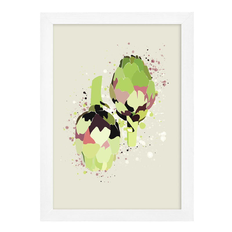 Modern Artichoke Vegetable Kitchen Print