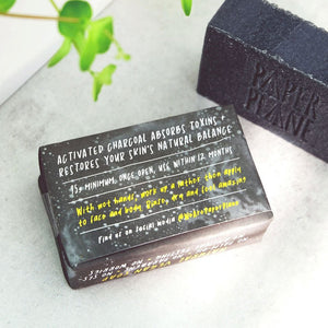 Charcoal Soap Detox Bar 100% Natural Vegan