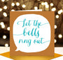 Let The Bells Ring Out Song Lyrics Xmas Card