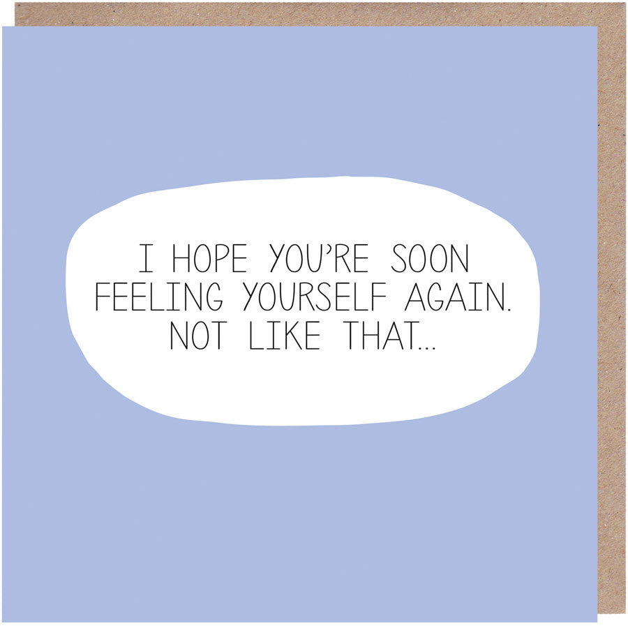 funny get well soon card