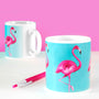 flamingo mug