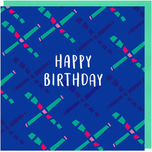 Retro 80s Carpet Birthday Card