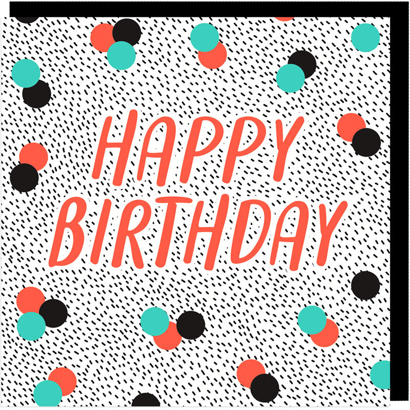 graphic happy birthday card