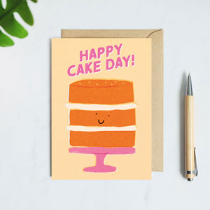 Happy Cake Day Birthday Card