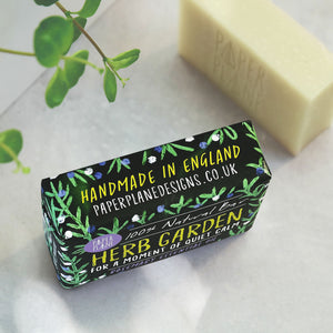 Herb Garden Rosemary Soap Bar 100% Natural and Vegan