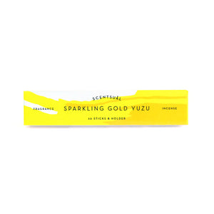 Sparkling Gold Yuzu Scentsual Incense