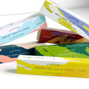 Sparkling Gold Yuzu Scentsual Incense