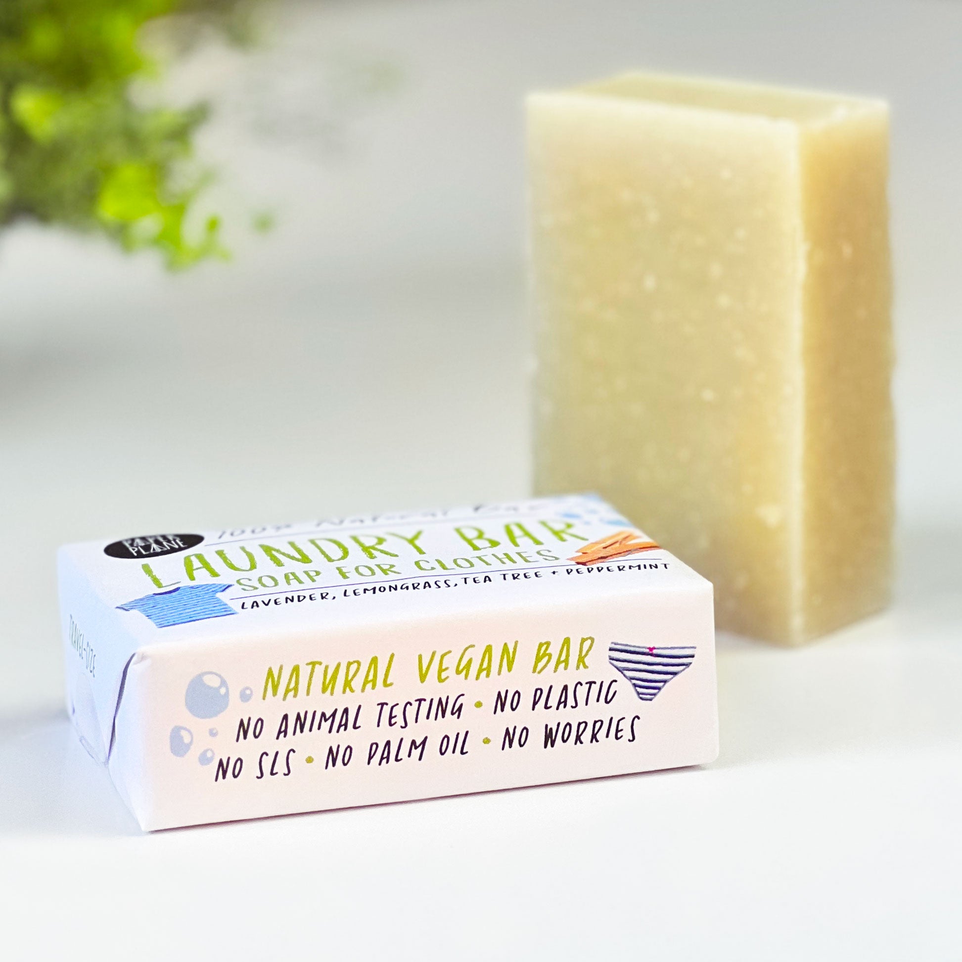 Laundry Bar 100% Natural Vegan Plastic-free