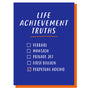 Life Achievement Truths Card