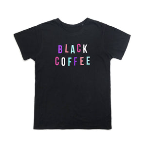 black coffee t shirt