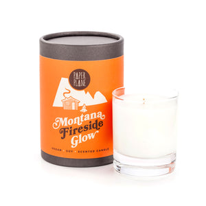 Montana Fireside Glow Vegan Soy Candle