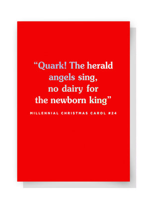 Quark The Herald Angels Sing Christmas Card