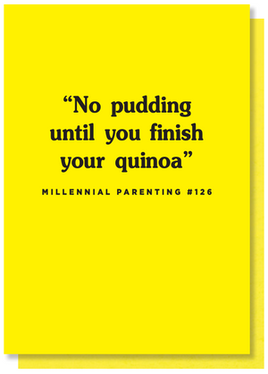 quinoa funny card