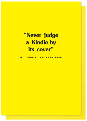 kindle funny card