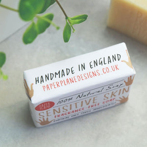 Sensitive Skin Soap 100% Natural Vegan Plastic-free