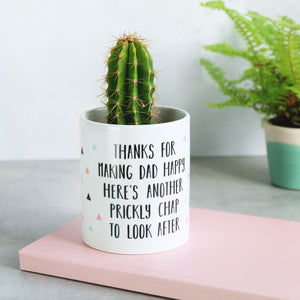 Stepmum Thanks For Making Dad Happy Plant Pot