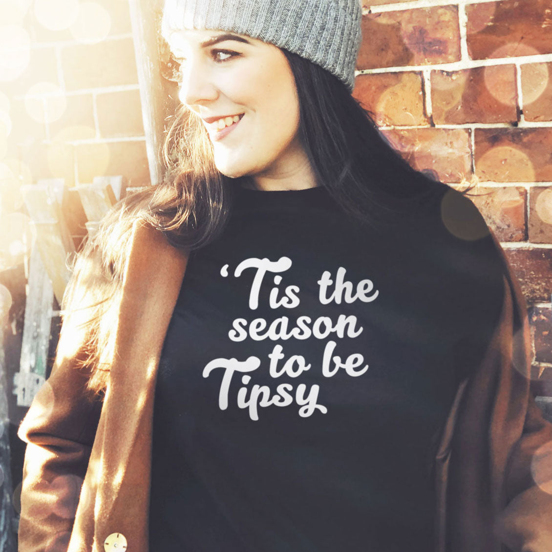 Tis The Season To Be Tipsy Sweatshirt