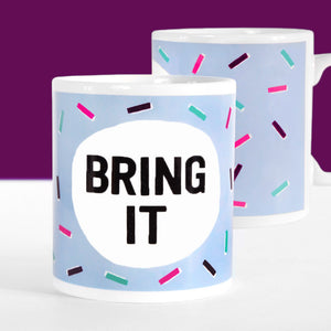 Geometric Bring It Mug