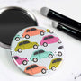 Classic Car Pocket Mirror/Badge/Bottle Opener
