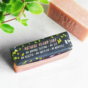 Rose Geranium Gardener's Soap 100% Natural Vegan