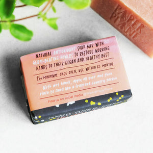 Rose Geranium Gardener's Soap 100% Natural Vegan